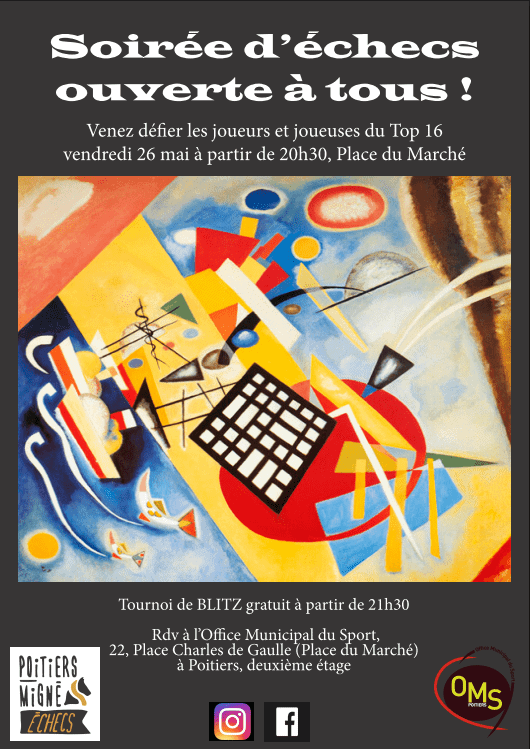 Soirée blitz, vendredi 26 mai à 20h30, Place du Marché de Poitiers unnamed 1