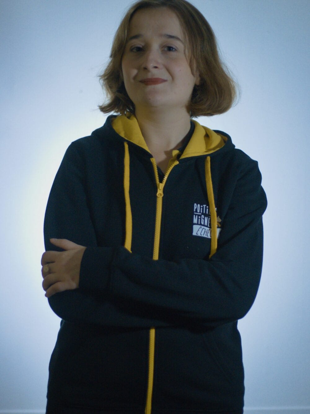 IMG_4127 la gamme de vêtements du club de Poitiers-Migné échecs - sweat shirt à capuche