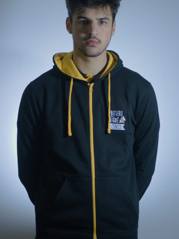 la gamme de vêtements du club de Poitiers-Migné échecs - sweat shirt à capuche