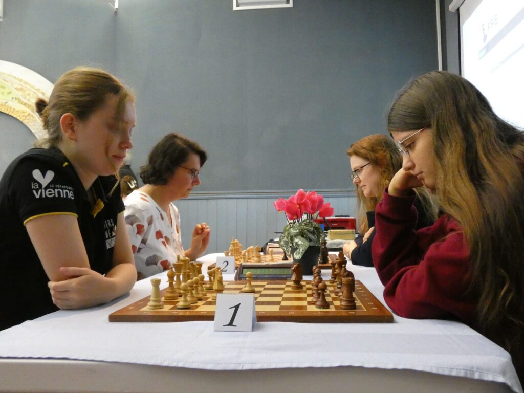 Les dames de Villandry echecs a poitiers