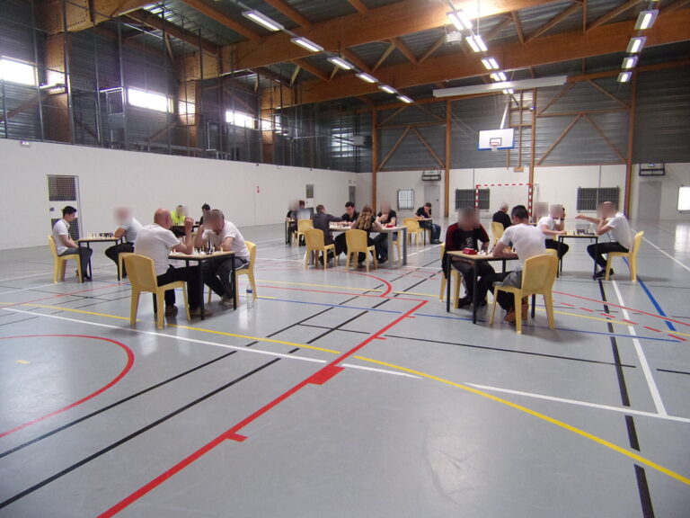 Tournoi d'échecs à la prison de Vivonne échecs en prison