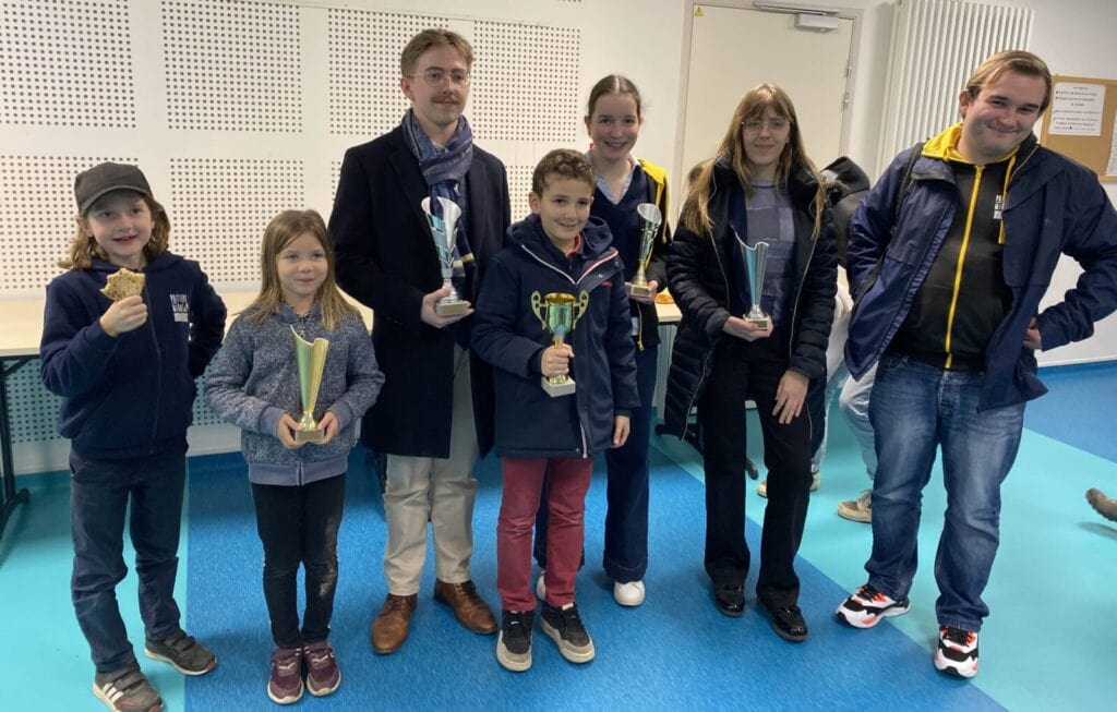 Records battus au championnat régional les jeunes de poitiers migne echecs ont fait un tres bon championnat regional 2026 dechecs