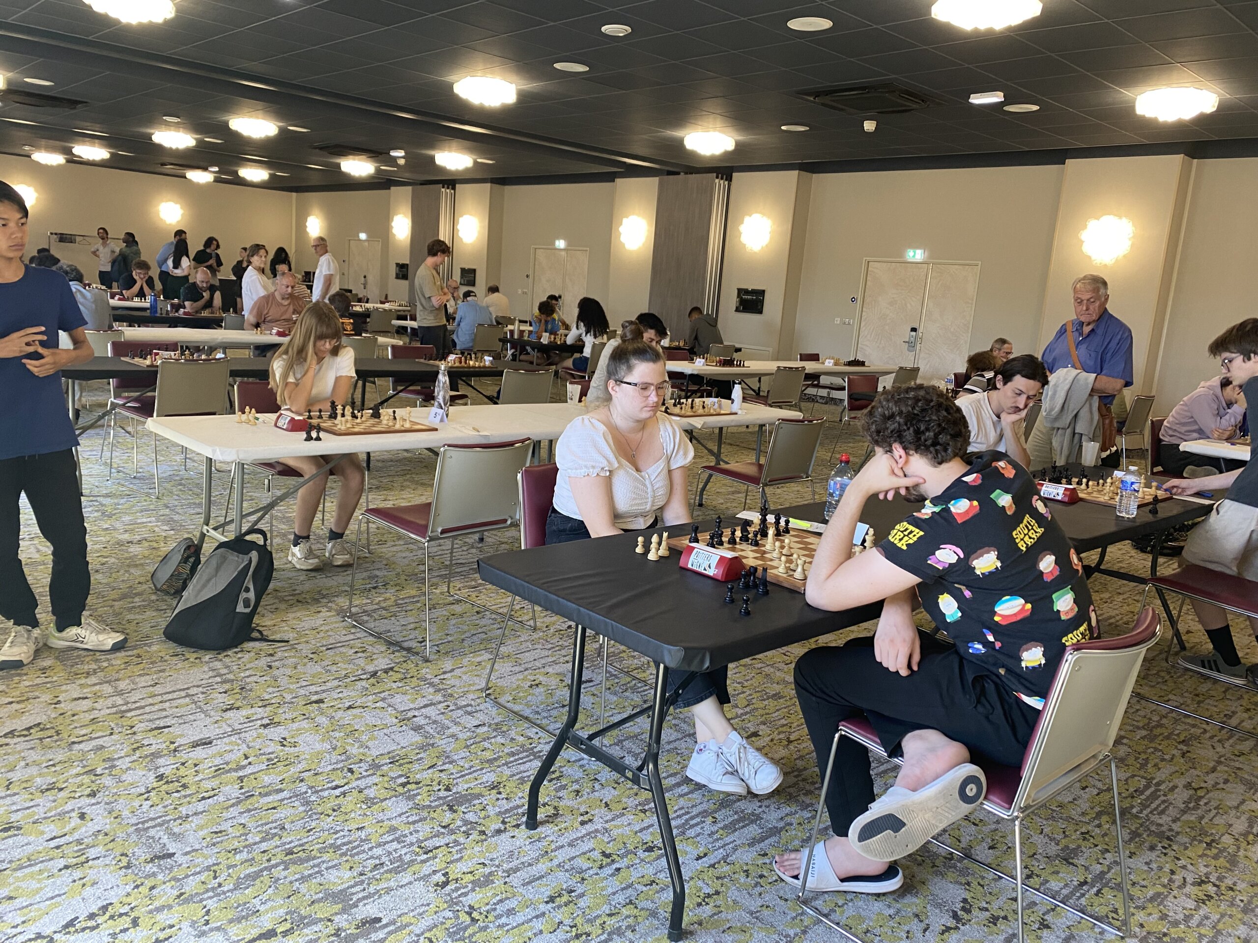 Open International Plaza Futuroscope 2026 – tournoi d’échecs près de Poitiers Audrey Fromherz face au MI Tom Decuignère à l’Open International Plaza Futuroscope 2026