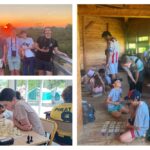 Un premier camp riche en découvertes et en tournois Participants du Camp Échecs et Nature 2026 au coucher du soleil, pendant un tournoi et une sortie ornithologique - organisé par Poitiers-Migné Échecs