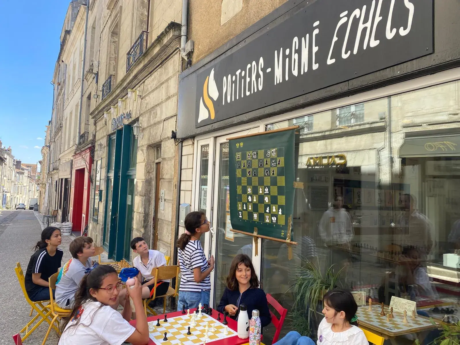 Apprendre les échecs avec le club de Poitiers Migné Echecs - pour les enfants, les jeunes les adultes - Club échecs Poitiers - Vienne